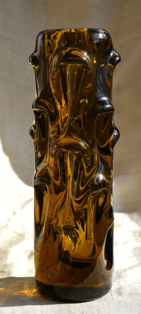Арт-глас ваза в стила на Jan Beranek - antique