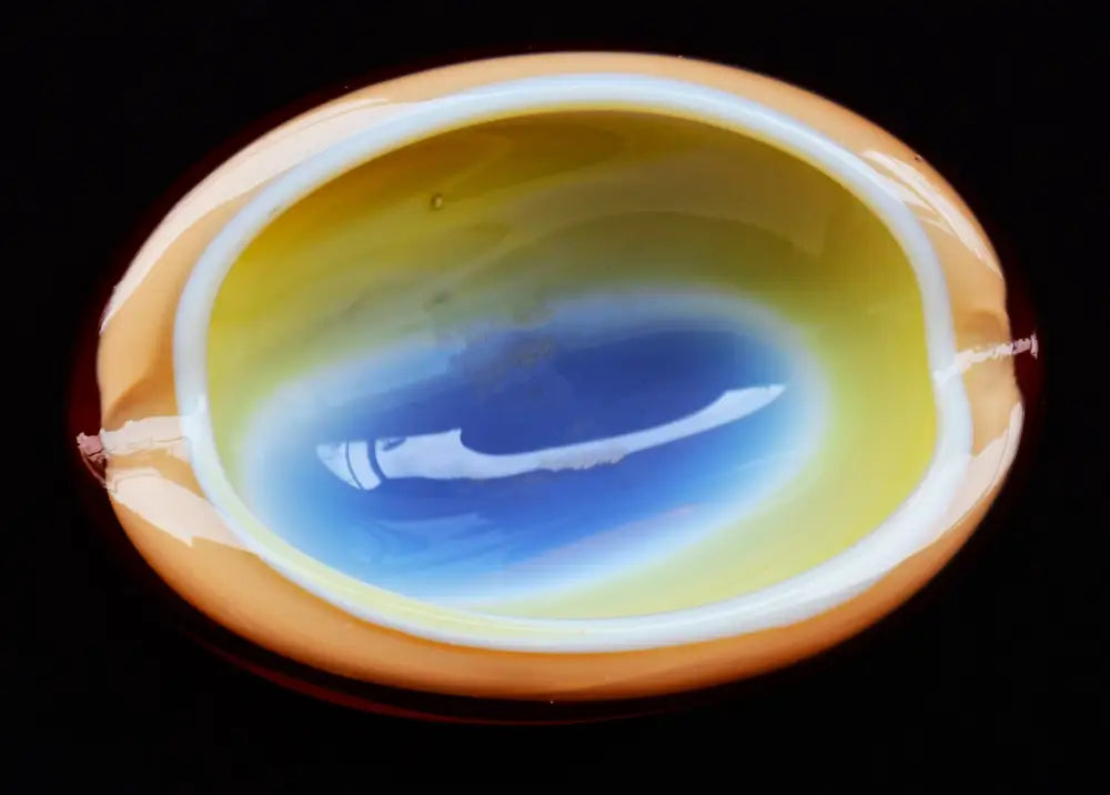 Art Glass пепелник - antique