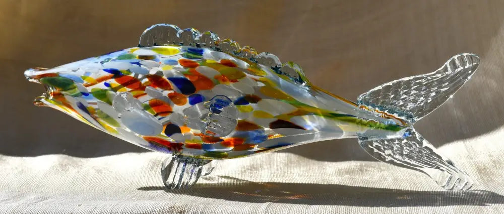 Art Glass риба - antique