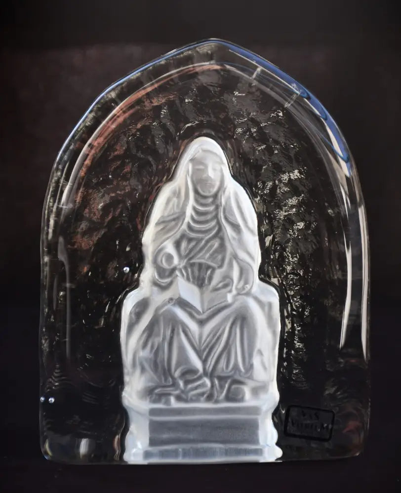 Art glass скулптура от VaS Vitreum Швеция - antique