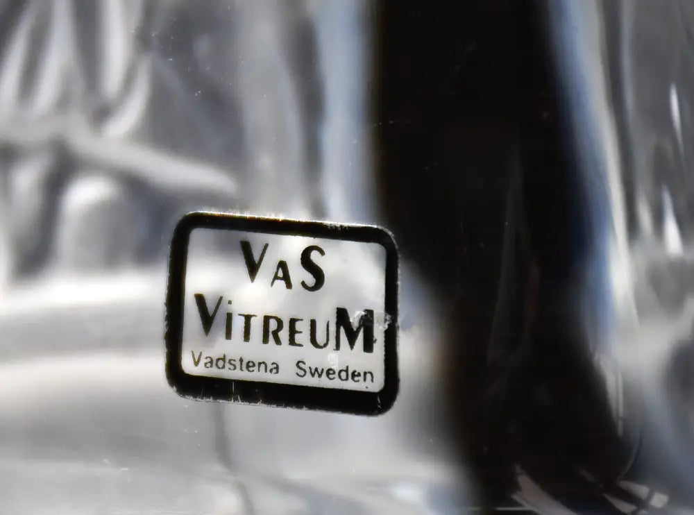 Art glass скулптура от VaS Vitreum Швеция - antique