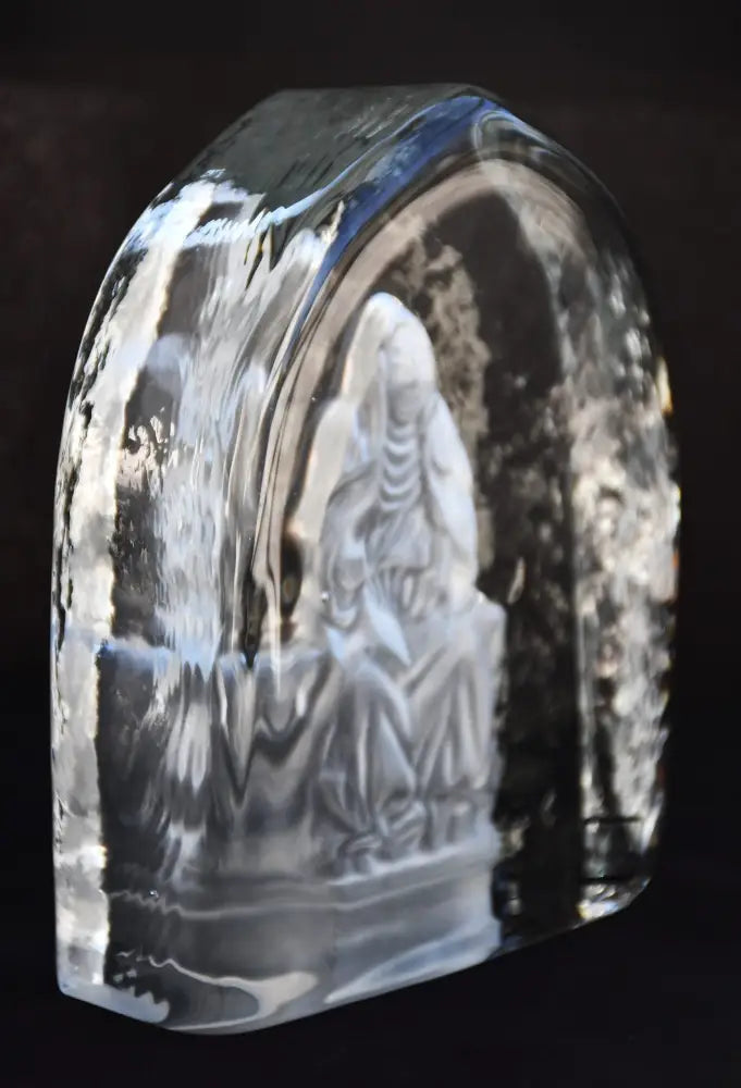 Art glass скулптура от VaS Vitreum Швеция - antique