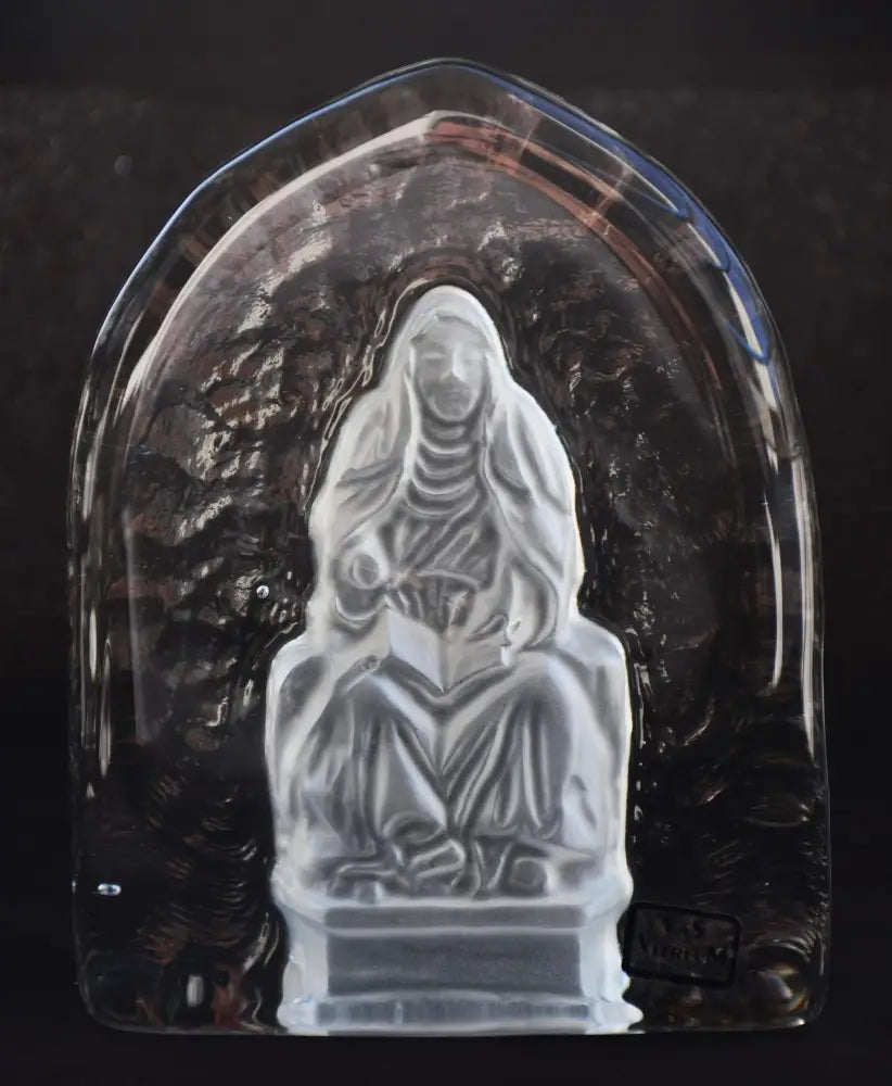 Art glass скулптура от VaS Vitreum Швеция - antique