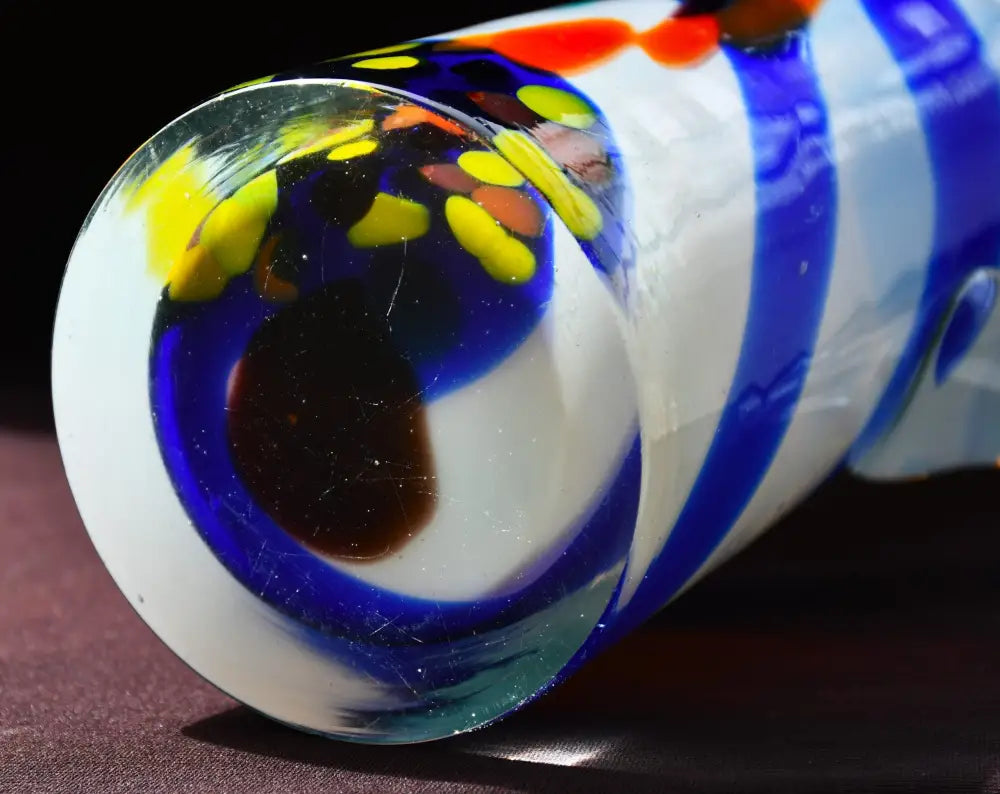 Аrt glass ваза във формата на кана - antique