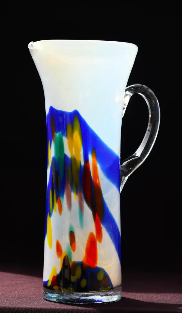 Аrt glass ваза във формата на кана - antique