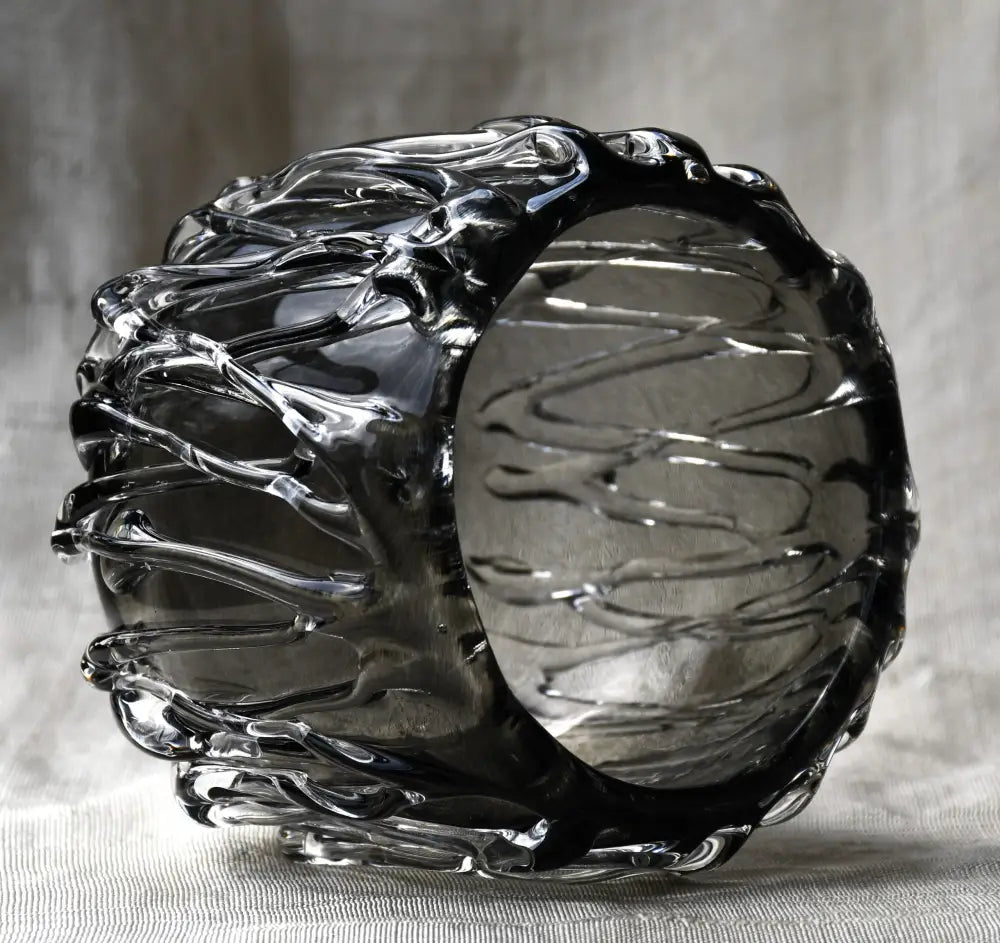 Art Glass винтидж свещник - antique