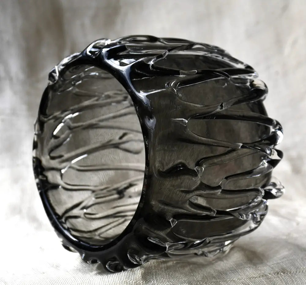 Art Glass винтидж свещник - antique