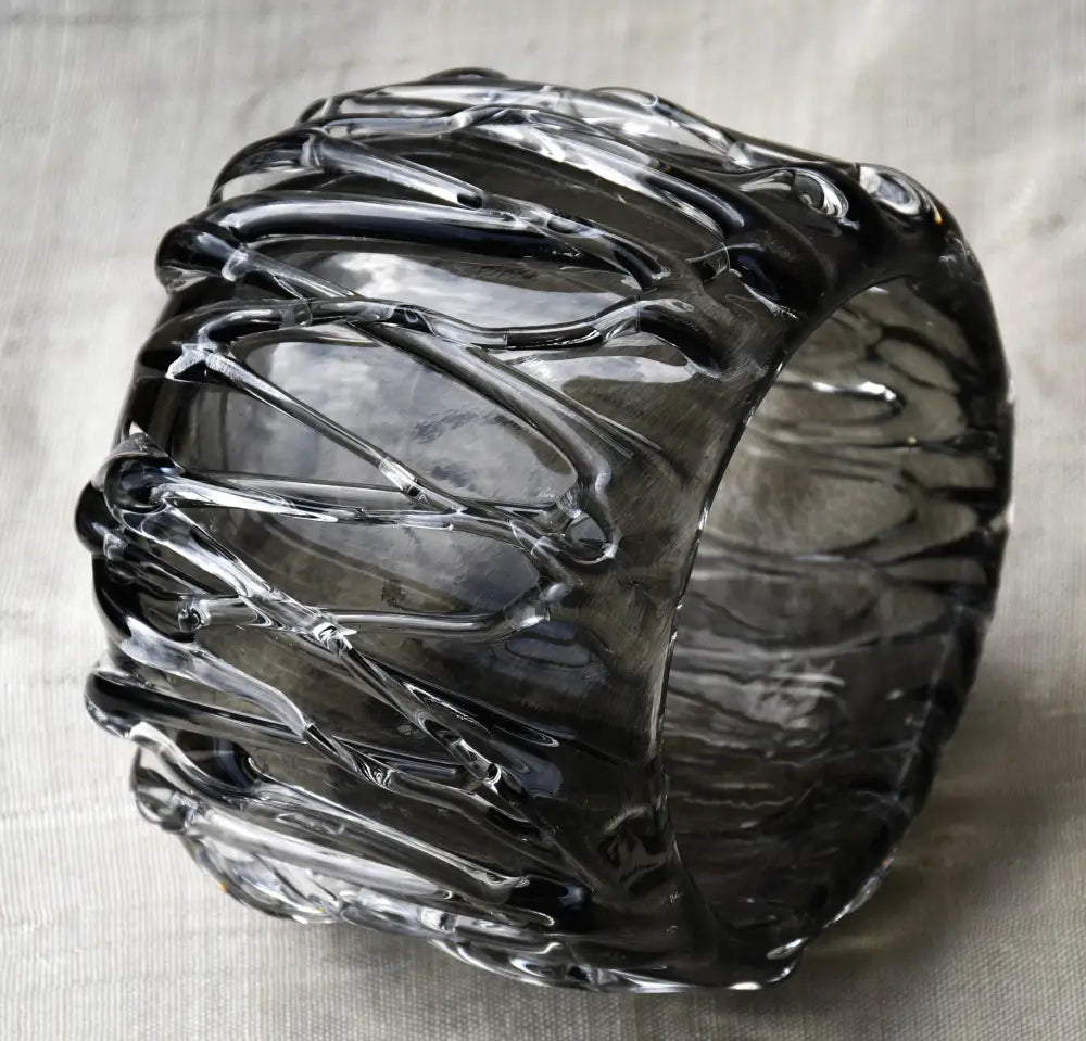 Art Glass винтидж свещник - antique