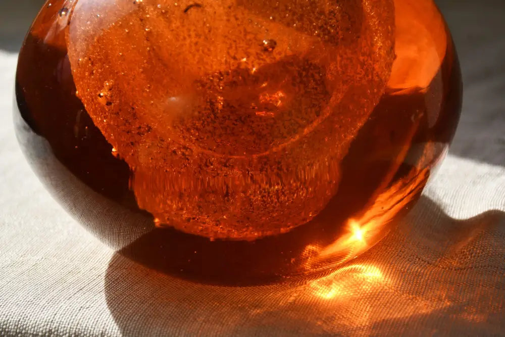 Арт-стъкло - centerpiece/ваза винтидж - antique