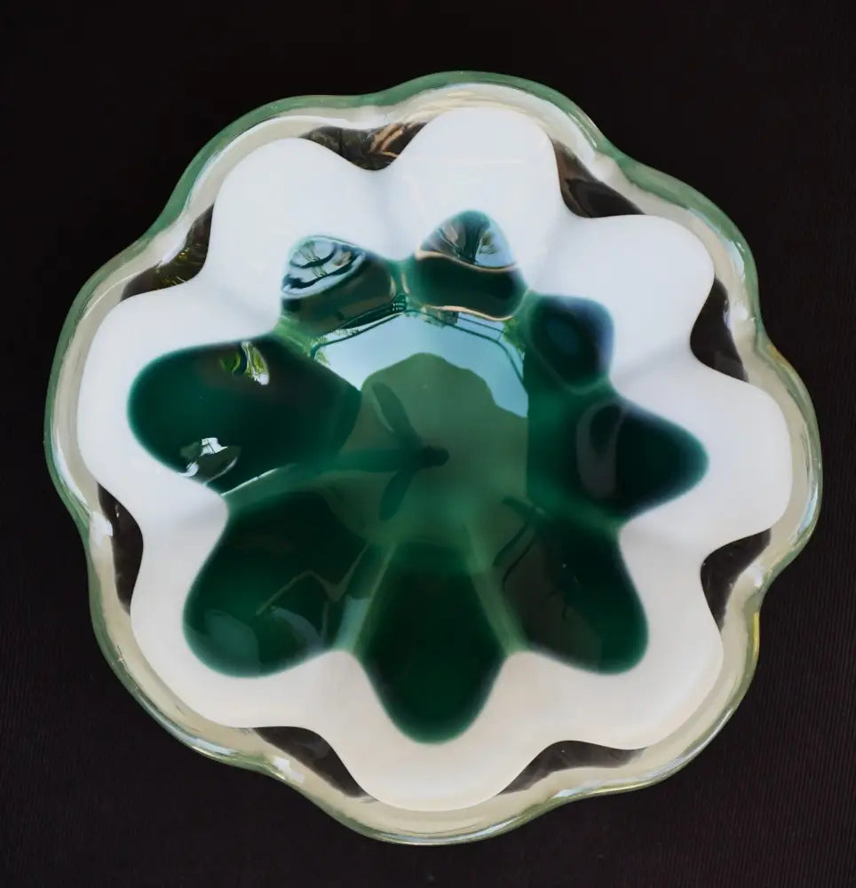 Арт стъкло на Paul Kedelv (1917–1990) от серията ’Coquille’ - antique
