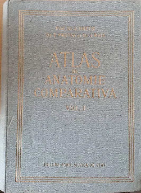 Atlas de Anatomie Comparativa Volume I - Книги