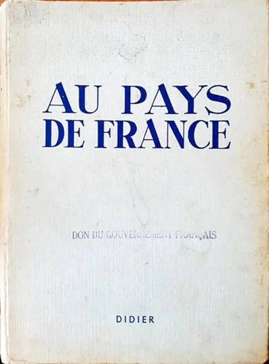 Au pays de france - Книги