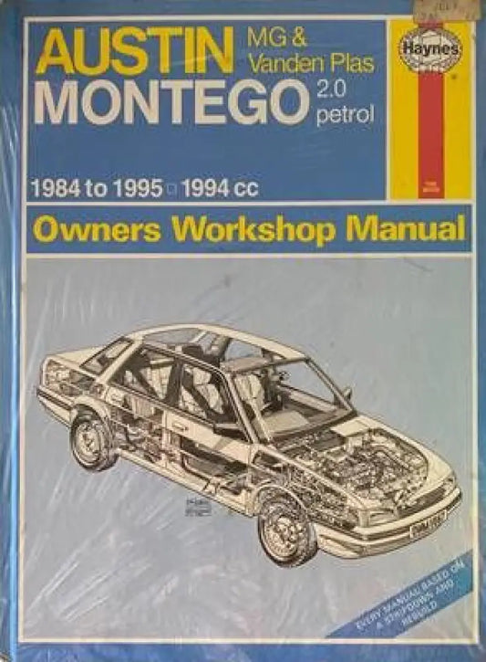 Austin NG & Vanden Plas Montego 2.0 petrol 1984 to 1995 Owners Workshop Manual - Книги