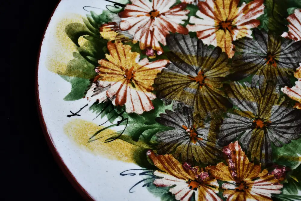 Авторска декоративна чиния - керамика - antique