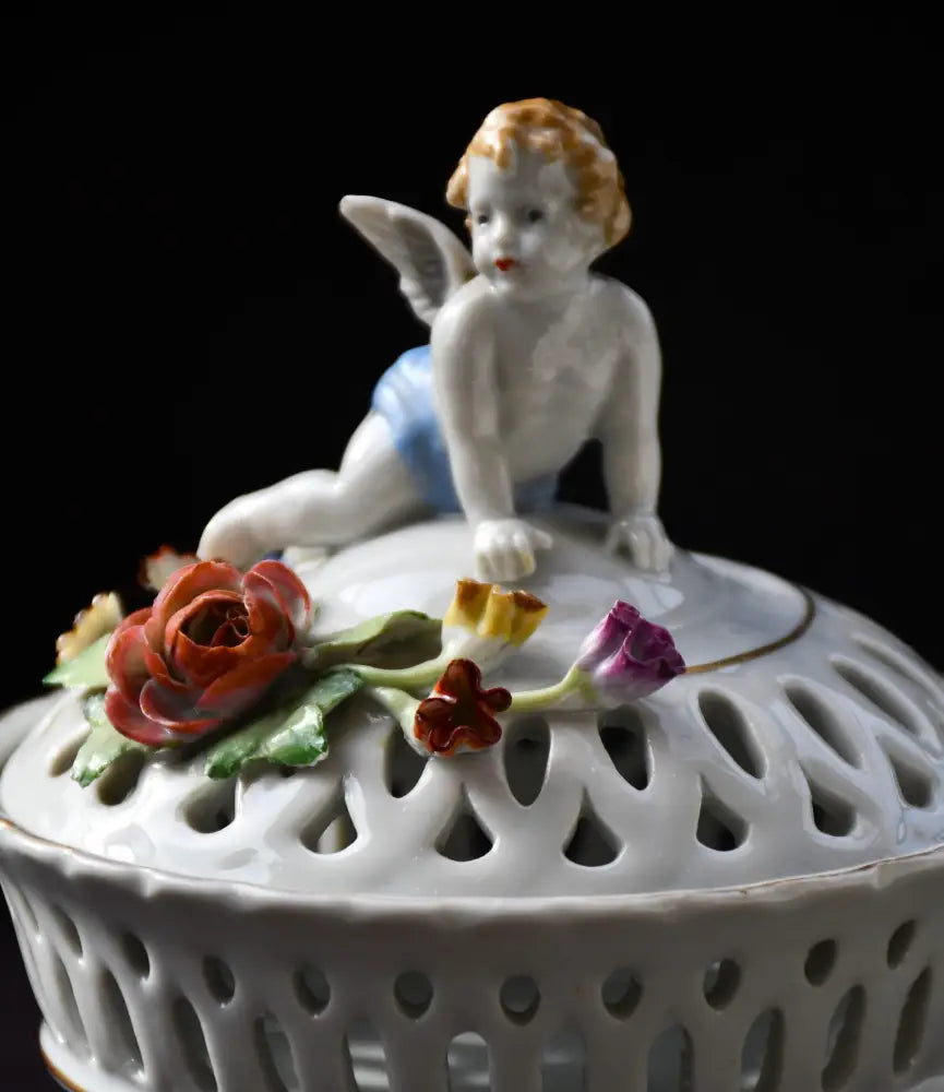 Ажурна порцеланова кутия von Schierholz - antique
