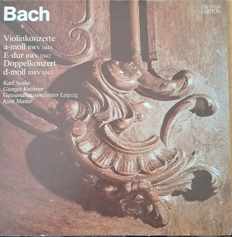 Bach: Violinkonzerte a-moll bwv 1041 Doppelkonzert d-mollbwv 1043 - antique