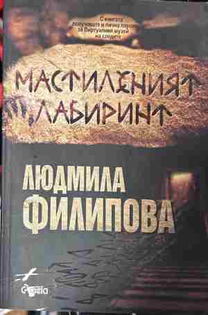 Корица на „Мастиленият лабиринт“ от Людмила Филипова