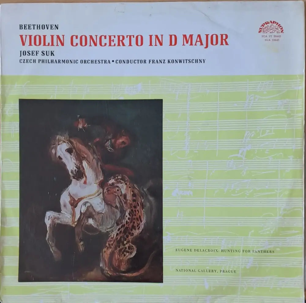 Beethoven: Violin Concerto in D Major - Czech Philharmonic Orchestra - antique