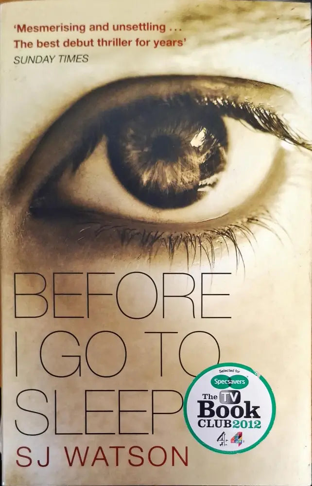 Before I go to sleep - Книги