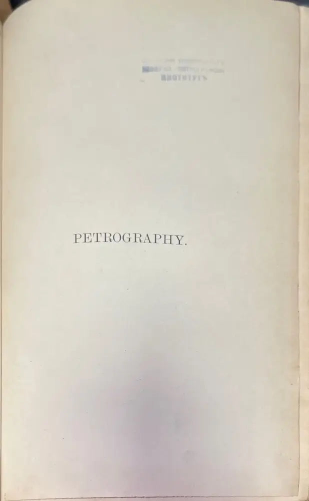British Petrography: with special reference to the igneous rocks. With 47 plates - Книги