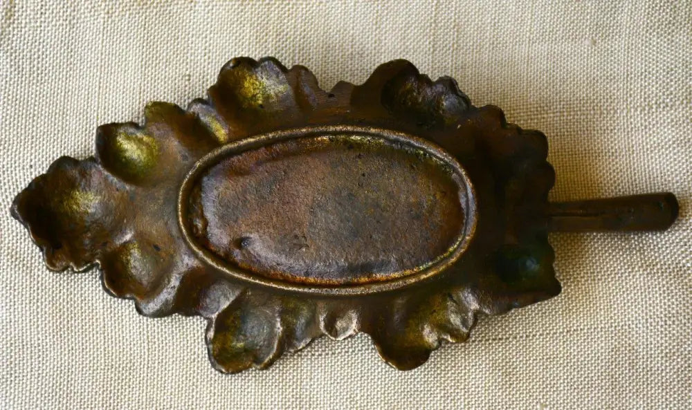 Бронзов пепелник ’Дубовый лист’ от Касли (СССР) - antique