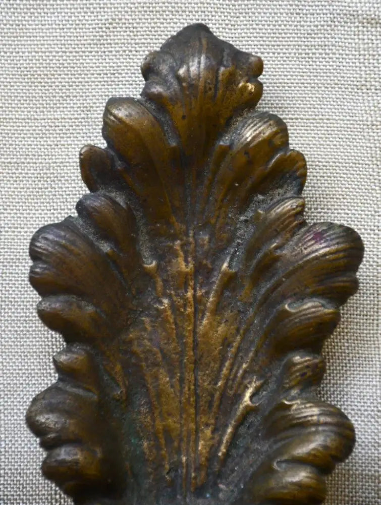 Бронзов пепелник ’Дубовый лист’ от Касли (СССР) - antique