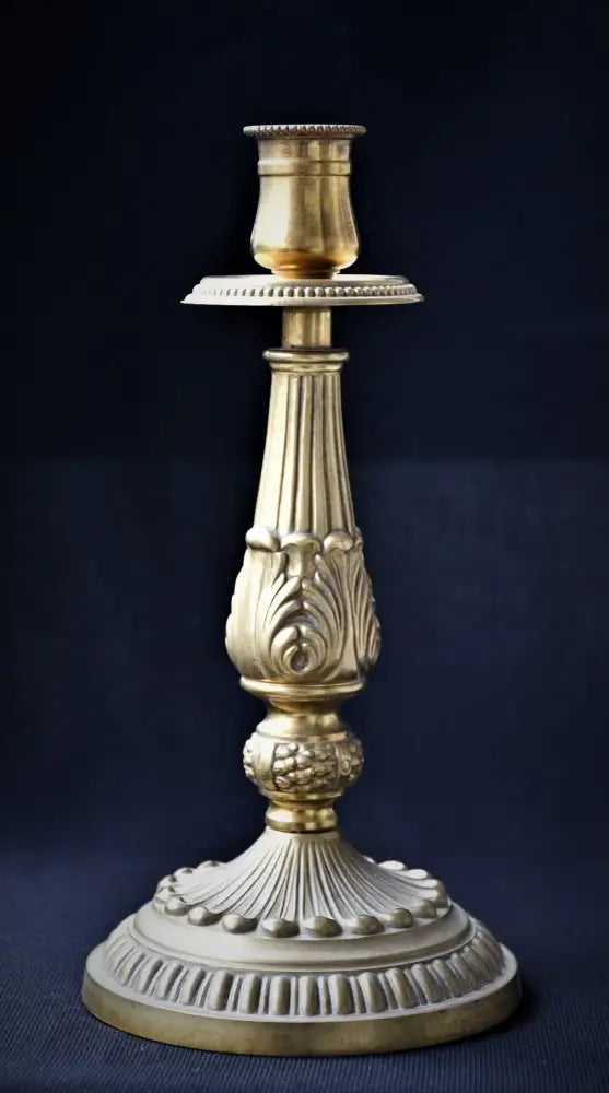 Бронзов свещник - Франция - antique