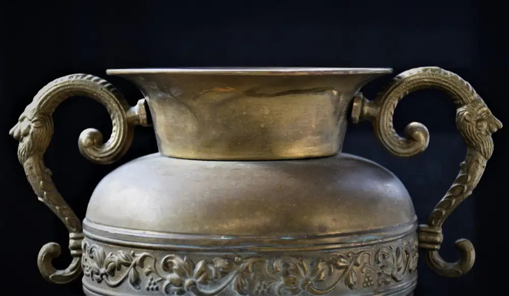 Бронзова амфора неокласицизъм - Франция - antique
