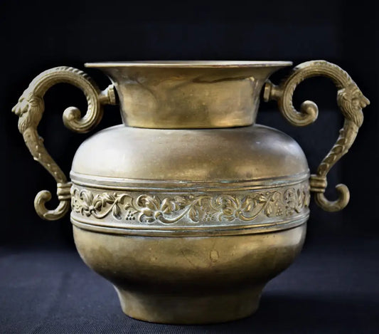 Бронзова амфора неокласицизъм - Франция - antique