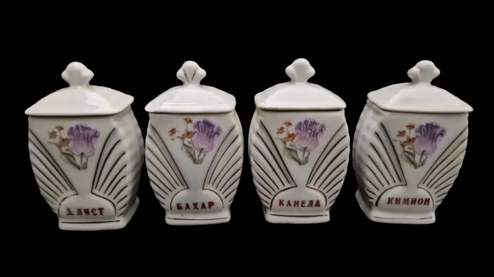 Буркани за подправки - малки - antique