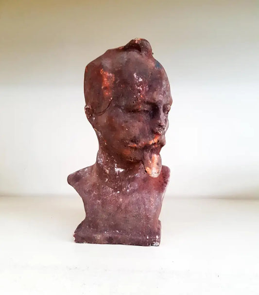 Бюст Феликс Едмудович Джержински - гипс - antique
