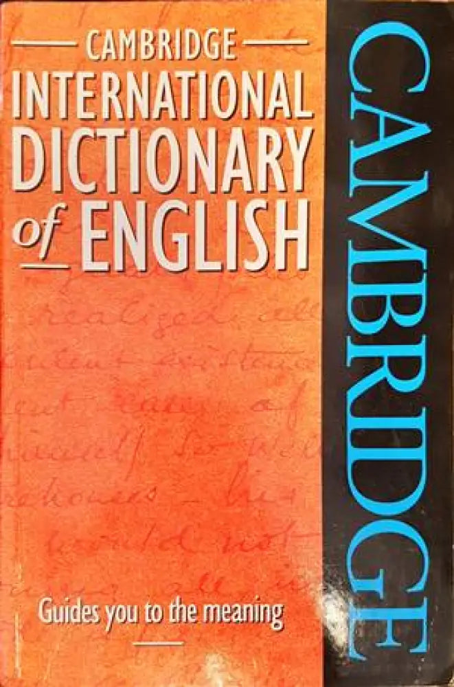 Cambridge International Dictionary of English - Книги