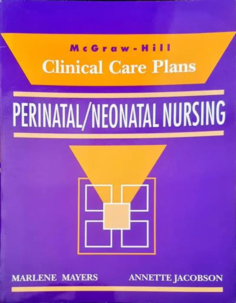 Clinical care plans. Perintal/ neonatal nursing - Книги