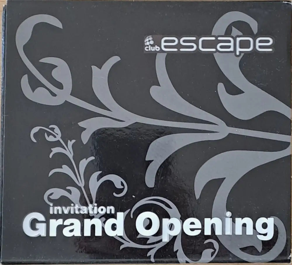 Club Escape: Invitation Grand Opening- 2-CD - antique