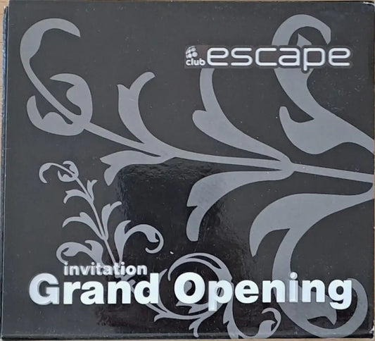 Club Escape: Invitation Grand Opening- 2-CD - antique