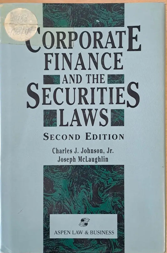 Corporate Finance and the Securities Laws - Книги