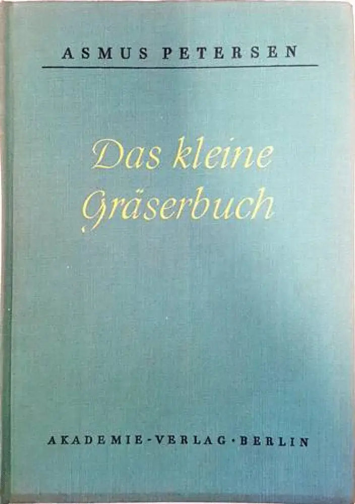 Das kleine Graeserbuch - Книги