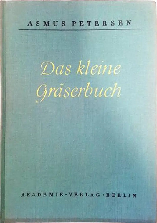 Das kleine Graeserbuch - Книги