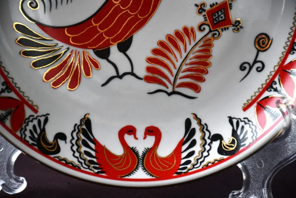 Декоративна чиния „Жар-птица“ на „Вербилки“ - antique
