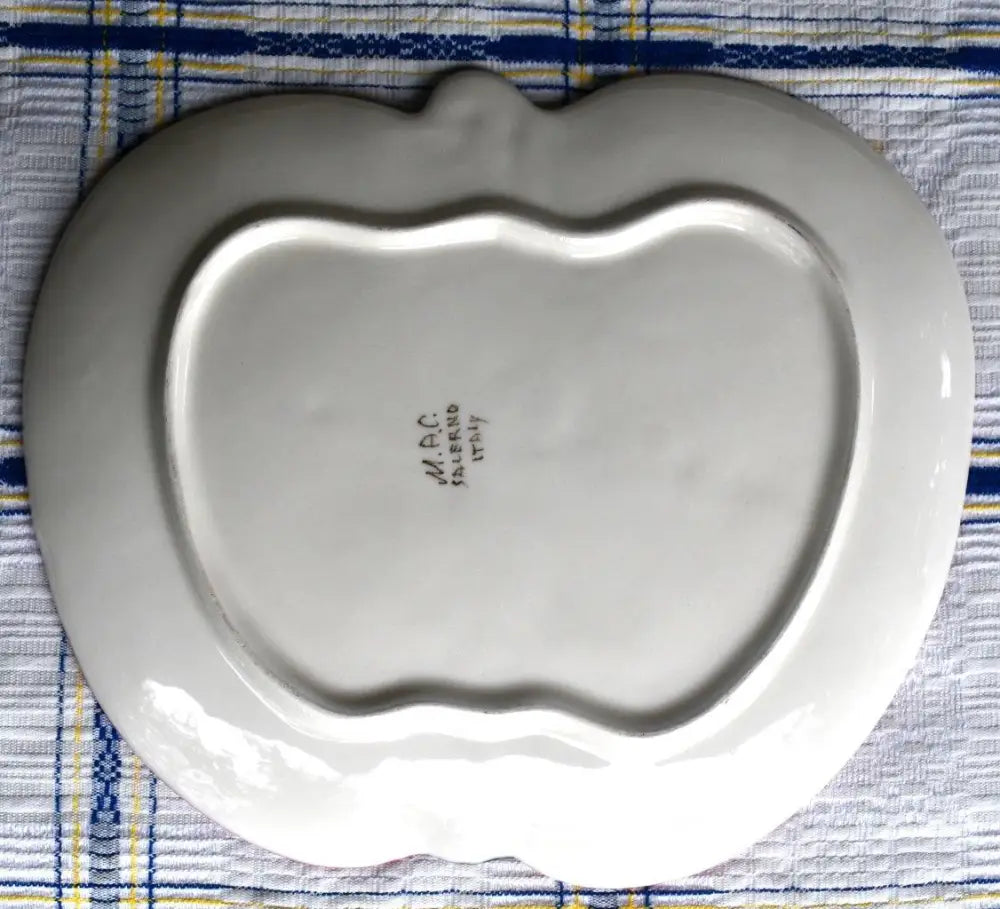 Декоративна керамична чиния (плато). Салерно/Италия - antique