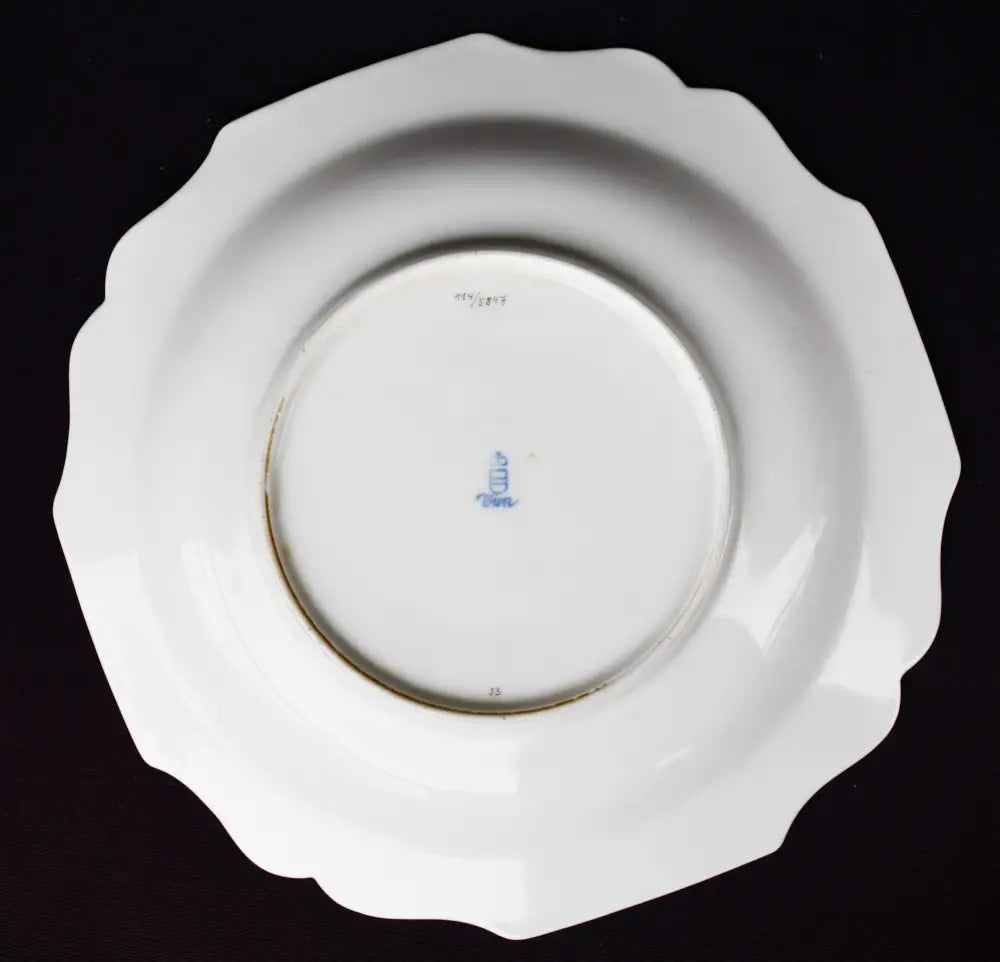 Декоративна винтидж чиния ’Augarten Wien 1718’’ - antique