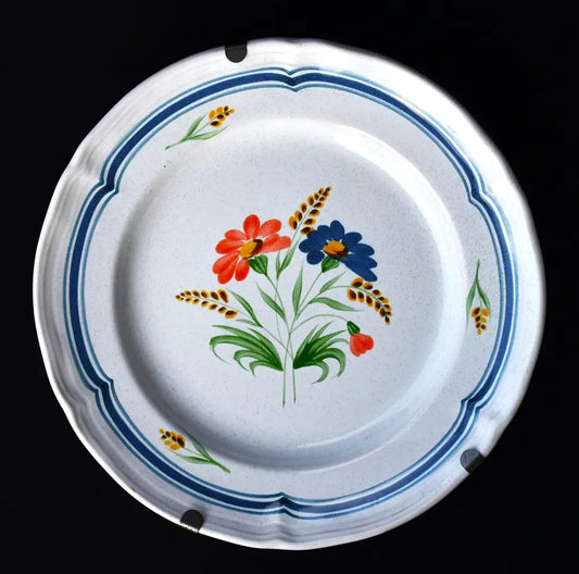 Декоратвна чиния Faïencerie de Pornic - antique