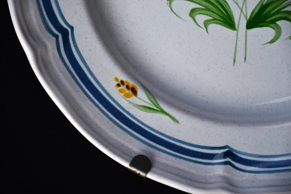 Декоратвна чиния Faïencerie de Pornic - antique