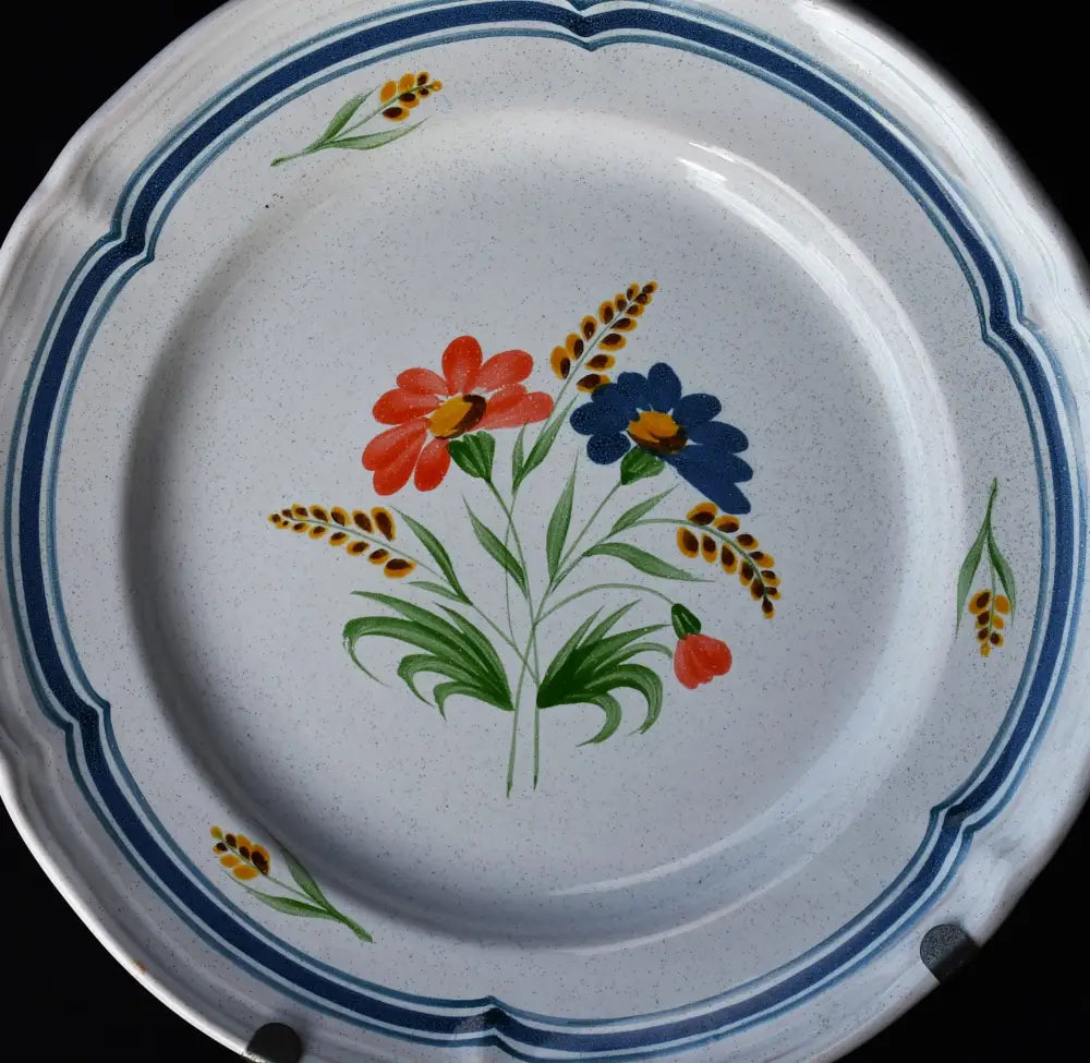 Декоратвна чиния Faïencerie de Pornic - antique