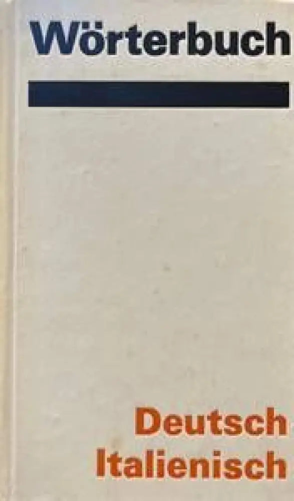 Deutsch-Italienisch Wörterbuch - Книги