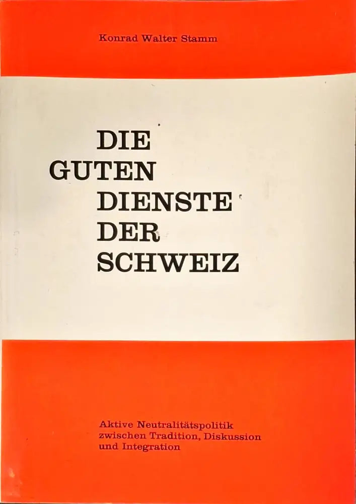 Die Guten Dienste Schweiz - Книги