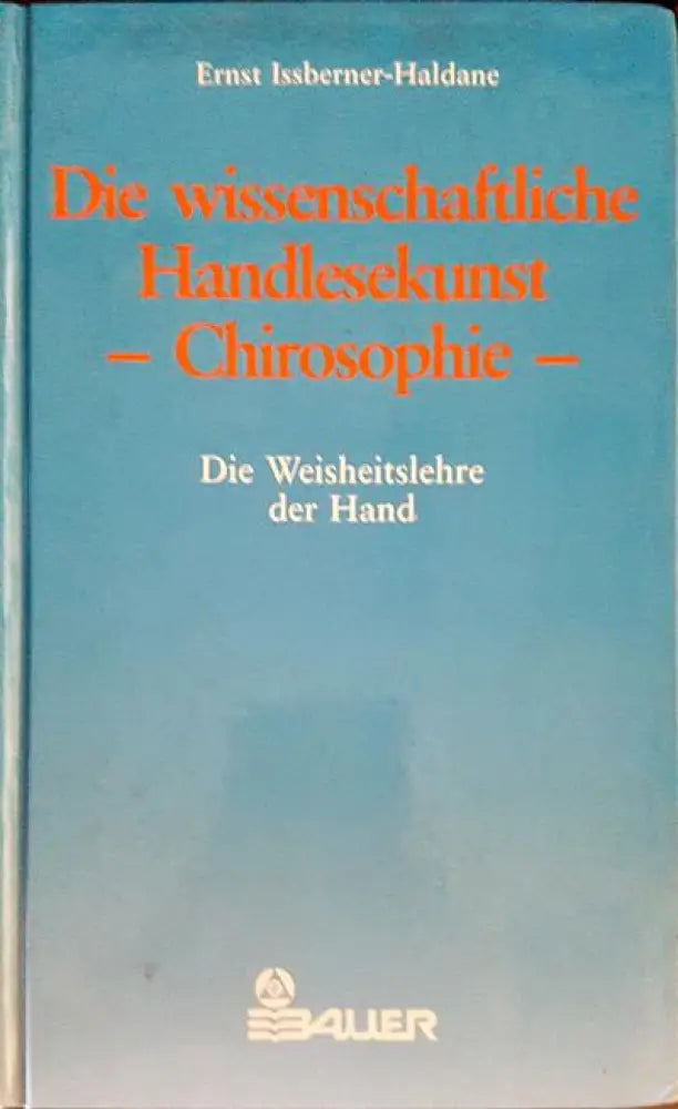 Die wissenschaftliche Handlesekunst - Книги