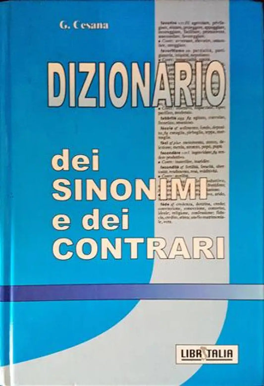 Dizionario dei sinonimi e dei contrari - Книги