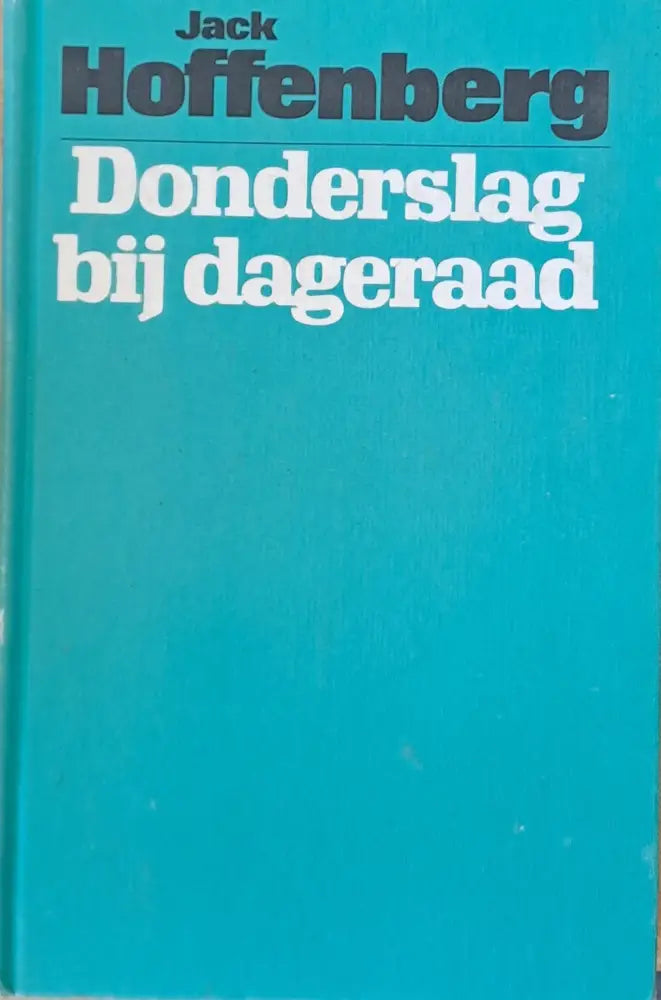 Donderslag bij dageraad - Книги