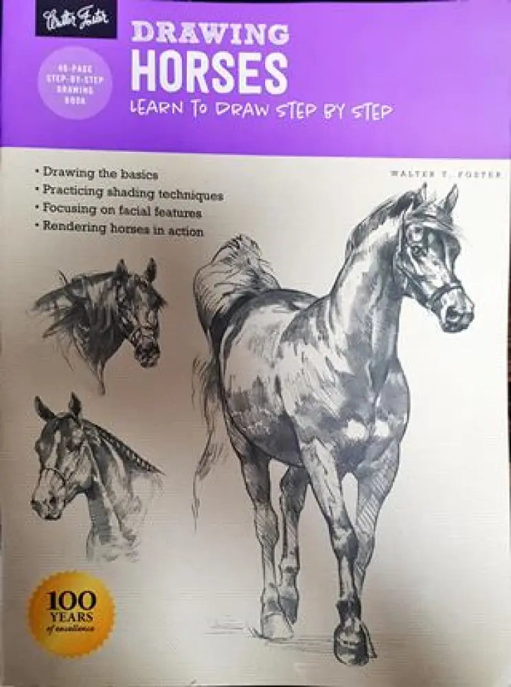 Drawing: Horses: Learn to Draw Step by Step - Книги